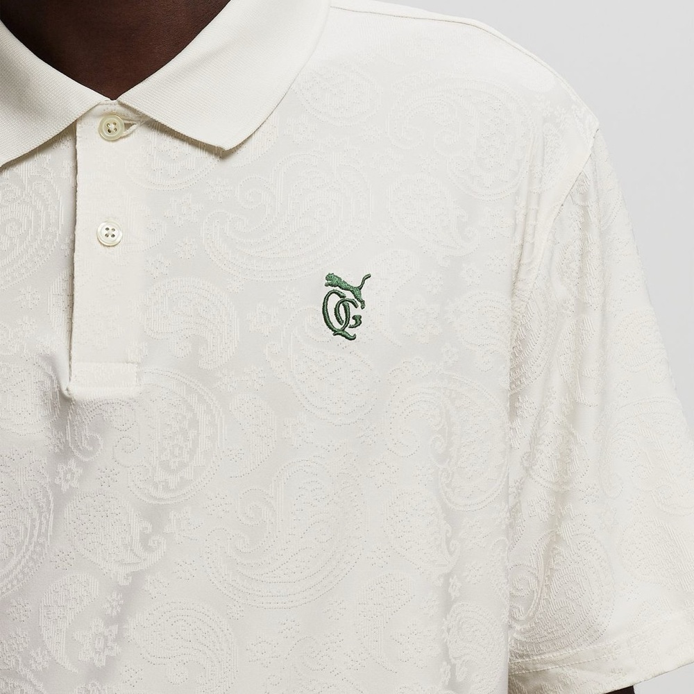 Puma Cream Polo Shirt Classic Style